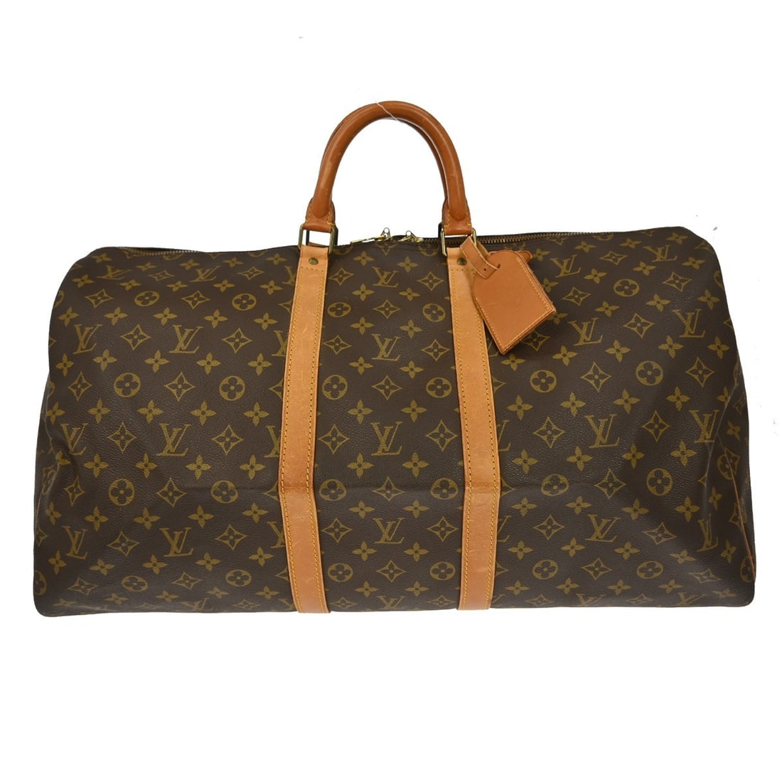 Louis Vuitton Keepall 55 Monogram Travel Handbag M41424 (1 of 10)