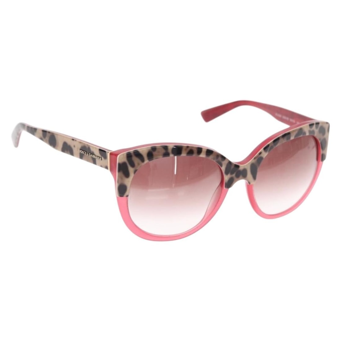 DOLCE&GABBANA Pink Plastic Sunglasses Made in Italy (1 of 13)