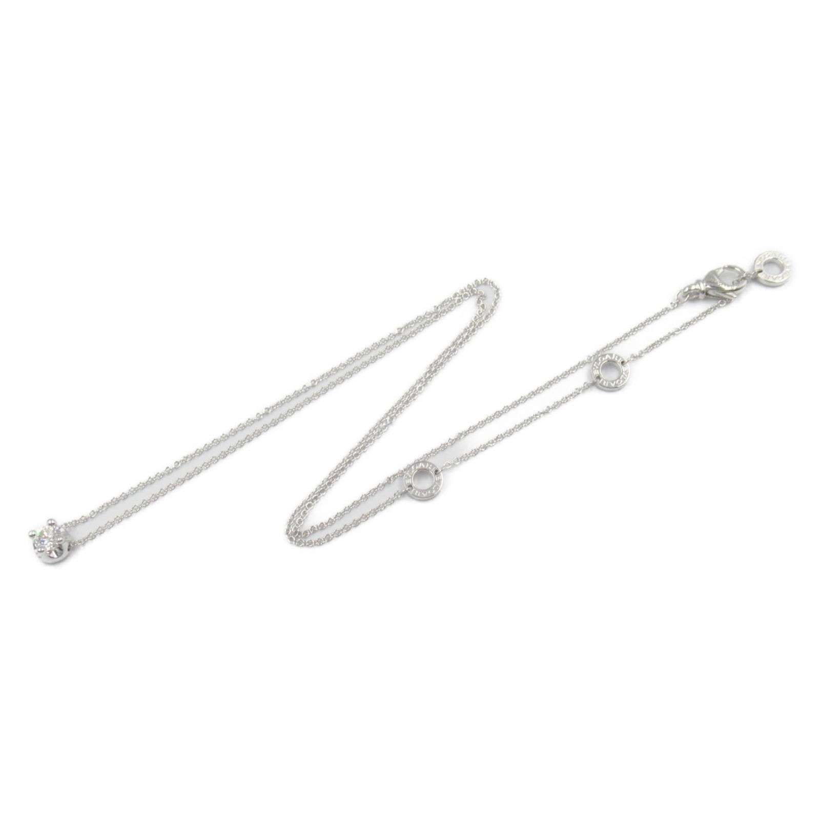 White Gold Bulgari Corona Necklace Adjustable 37.5 to 44.5 cm (1 of 1)