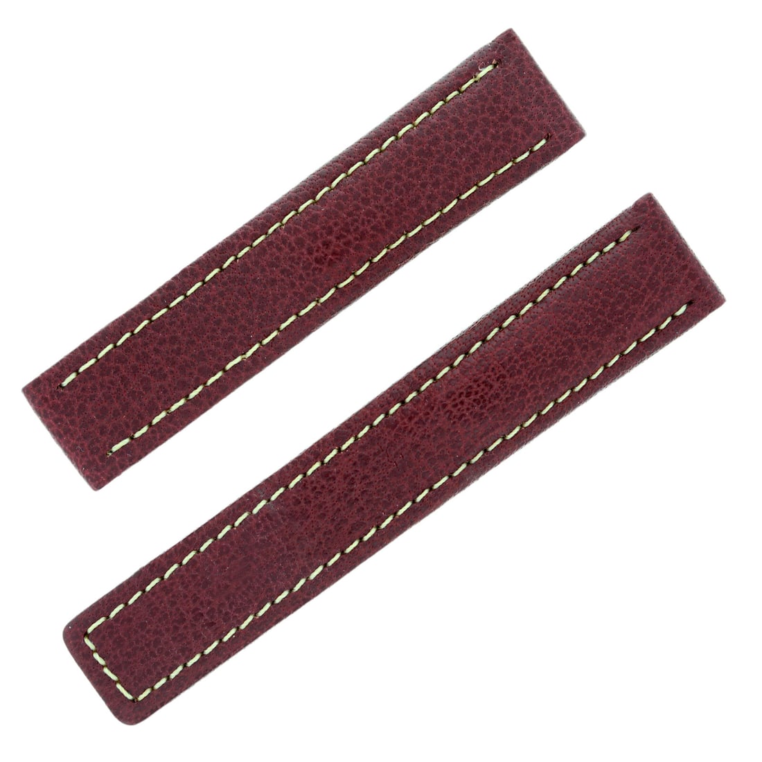 TAG Heuer Burgundy Leather Men's Watch Band 18-17 mm: TAG Heuer Burgundy Leather Men's Watch Band 18-17 mm Enhance your timepiece with this TAG Heuer wristwatch band, designed for style and comfort. Made from high-quality burgundy leather, this band feat