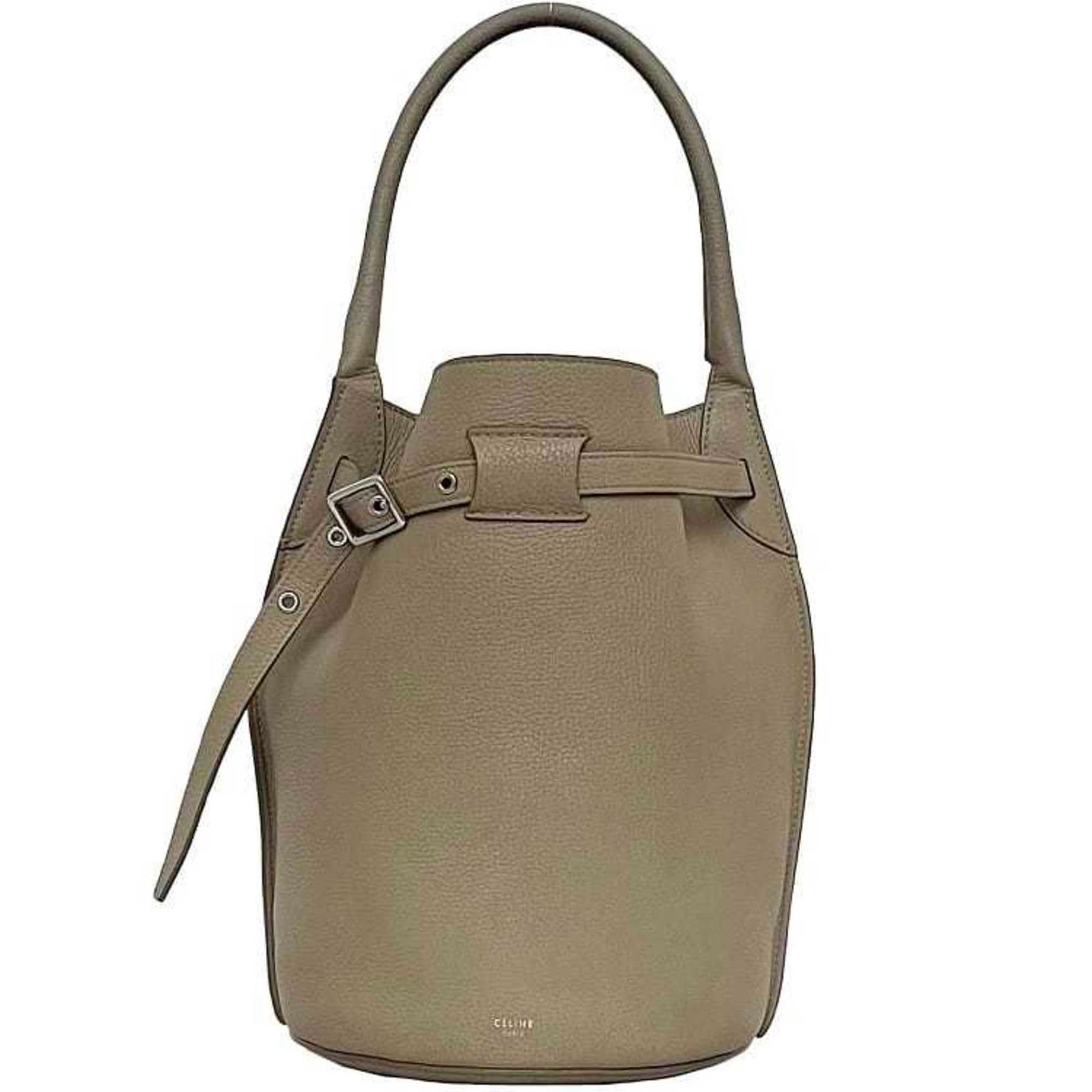 Celine beige leather Big bag tote made in Italy (1 of 11)