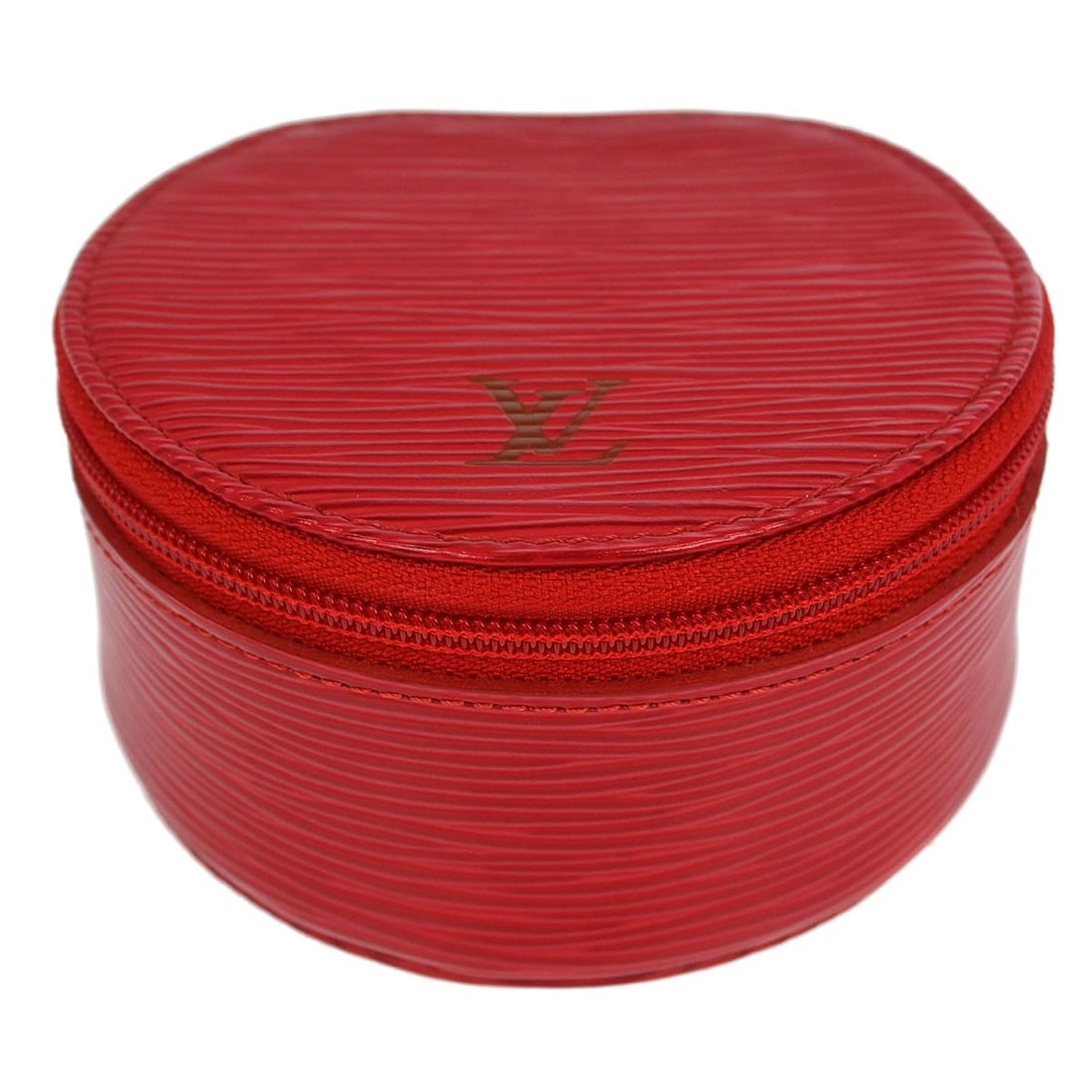 Louis Vuitton Red Epi Ecrin Bijou 10 Jewelry Pouch M48217: Louis Vuitton Red Epi Ecrin Bijou 10 Jewelry Pouch M48217 This Louis Vuitton Epi Ecrin Bijou 10 Jewelry Case Pouch is a stylish and functional accessory perfect for casual occasions. Crafted from prem