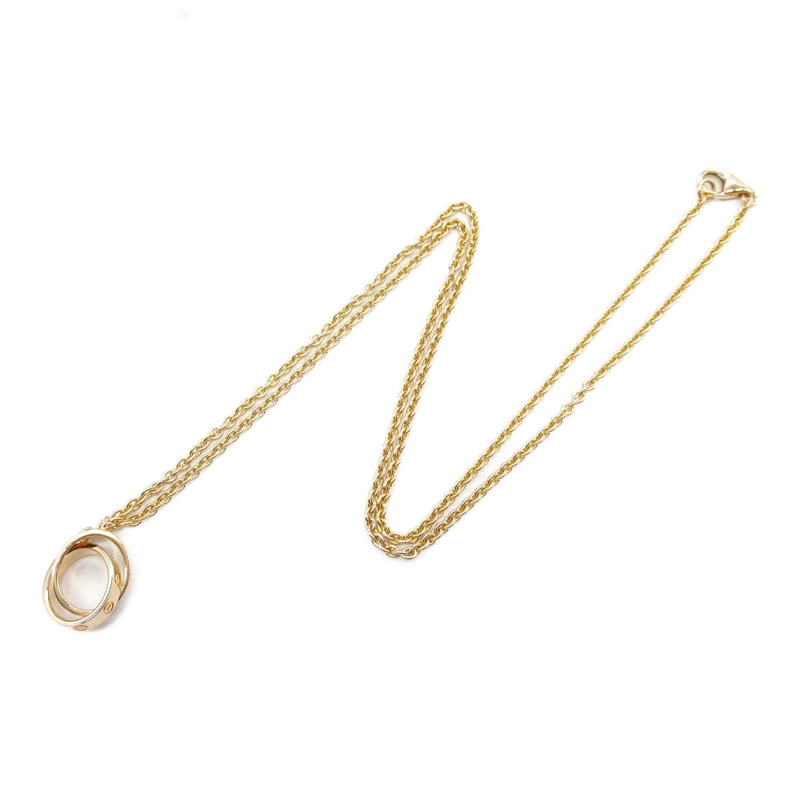 Cartier Love Rose Gold Necklace with Pendant 43.5 cm (1 of 6)