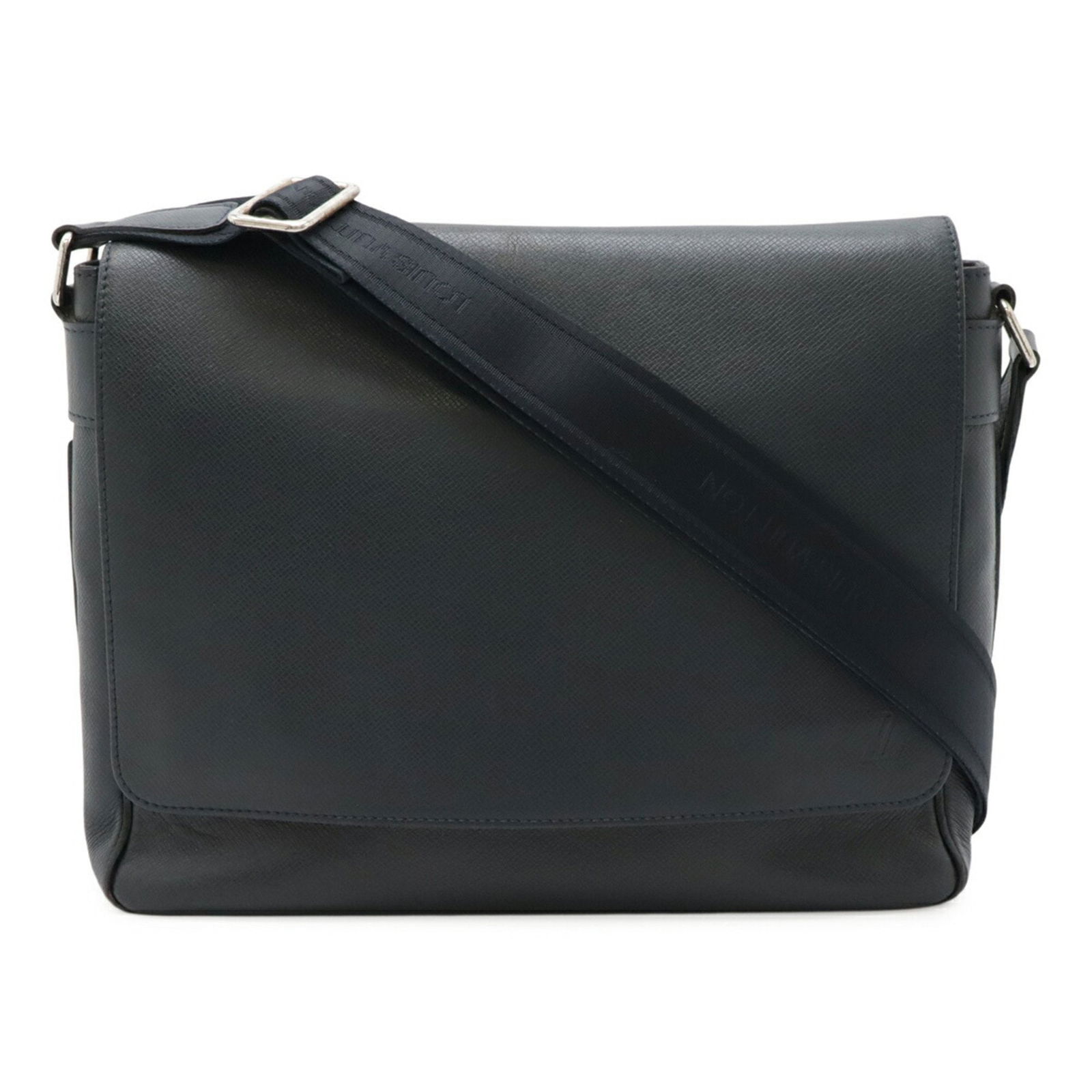 Louis Vuitton Roman Black Leather Shoulder Bag France: Louis Vuitton Roman Black Leather Shoulder Bag France This is a Louis Vuitton Roman bag crafted from black leather. Designed for universal use, it features a spacious interior and a classic silhouette