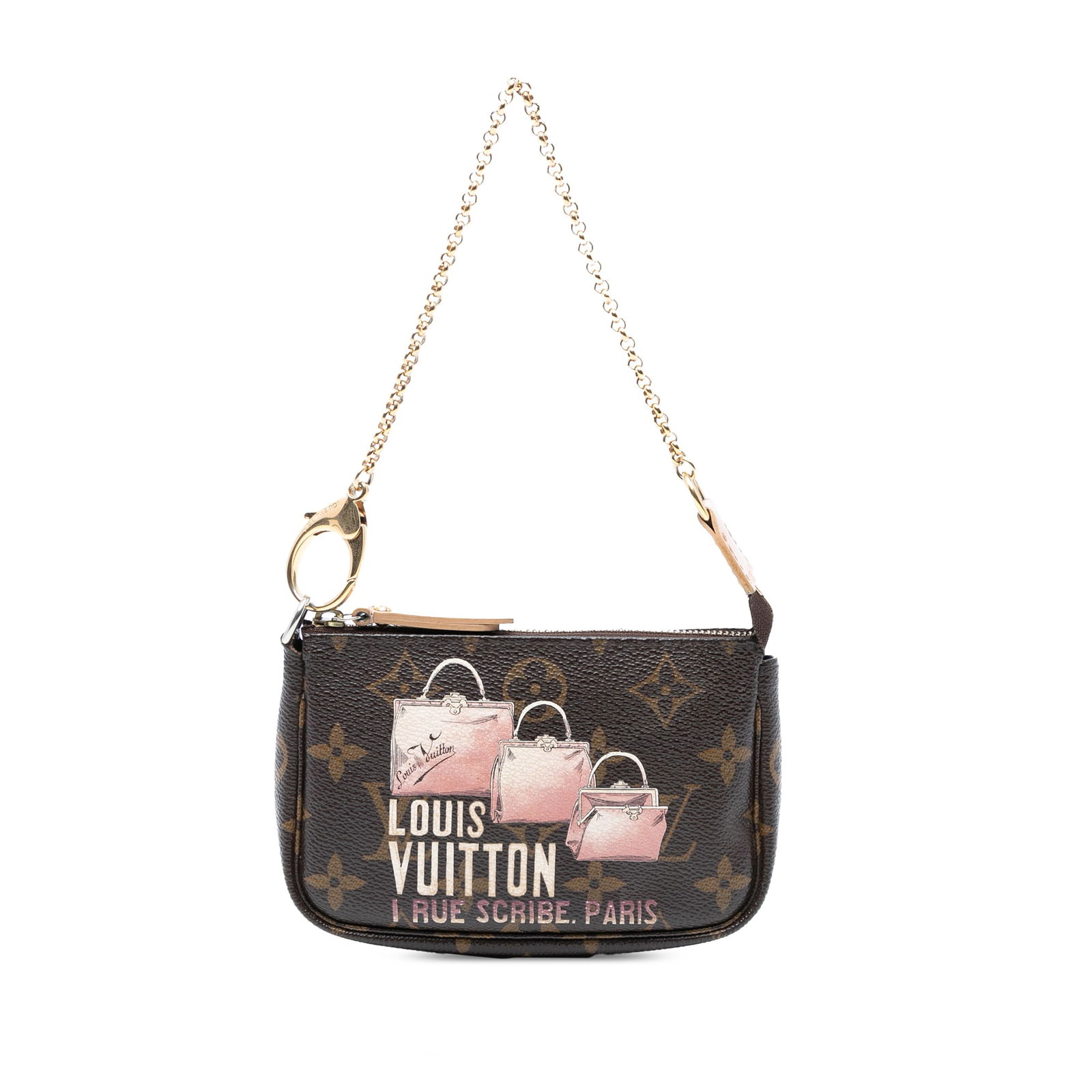 Louis Vuitton Monogram Affiche Mini Pochette Accessoires Bag (1 of 7)