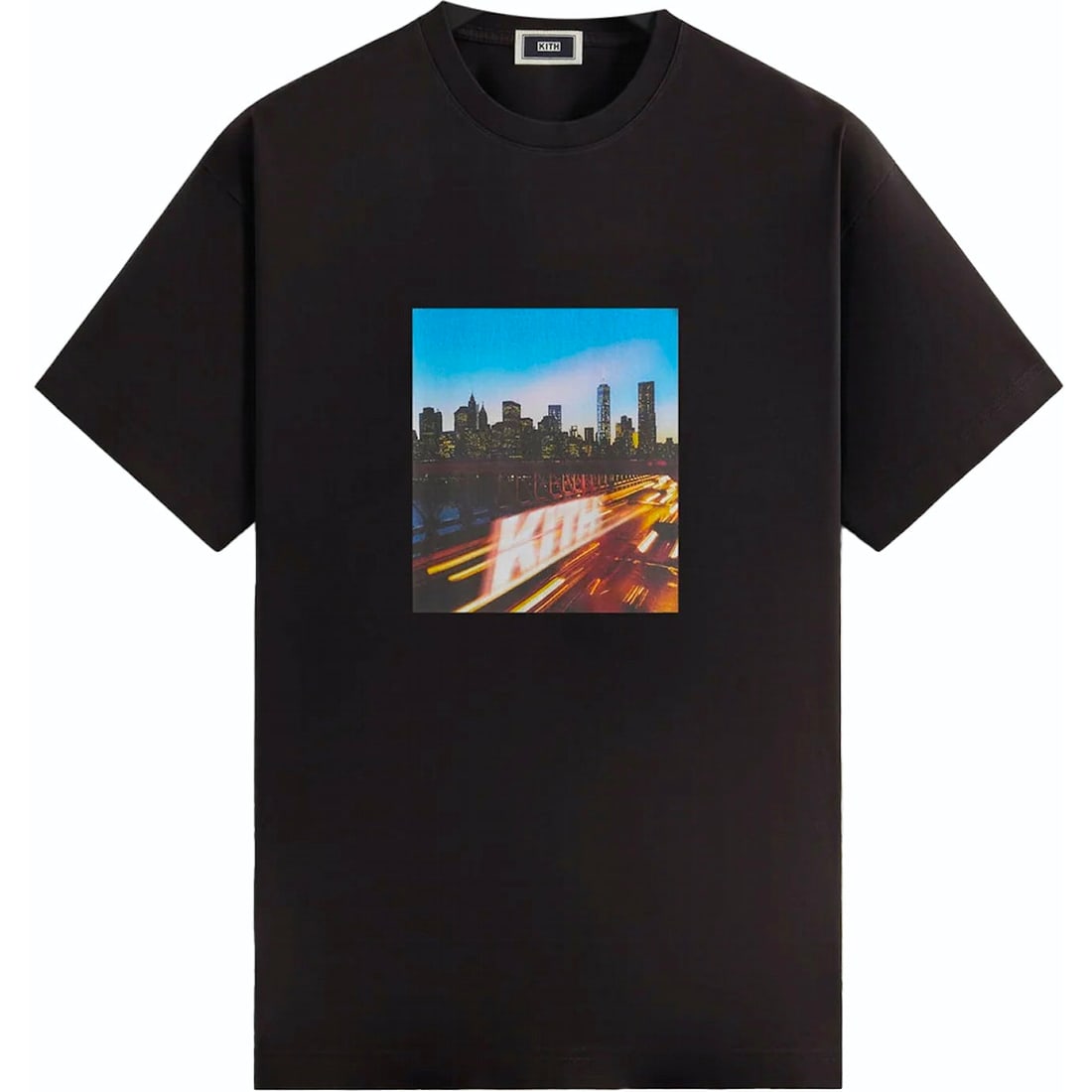 Speed Graphic Black T-Shirt by Kith Extra Large: Speed Graphic Black T-Shirt by Kith Extra Large This is an authentic Kith Speed Black Tee in un-used and unworn condition. The shirt is a men's size Extra Large. Specifications Brand: Kith Model: Spee