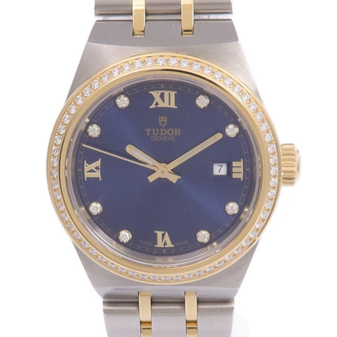 TUDOR Royal M28323-0002 Automatic Blue Dial Diamond Accent Wristwatch (1 of 16)