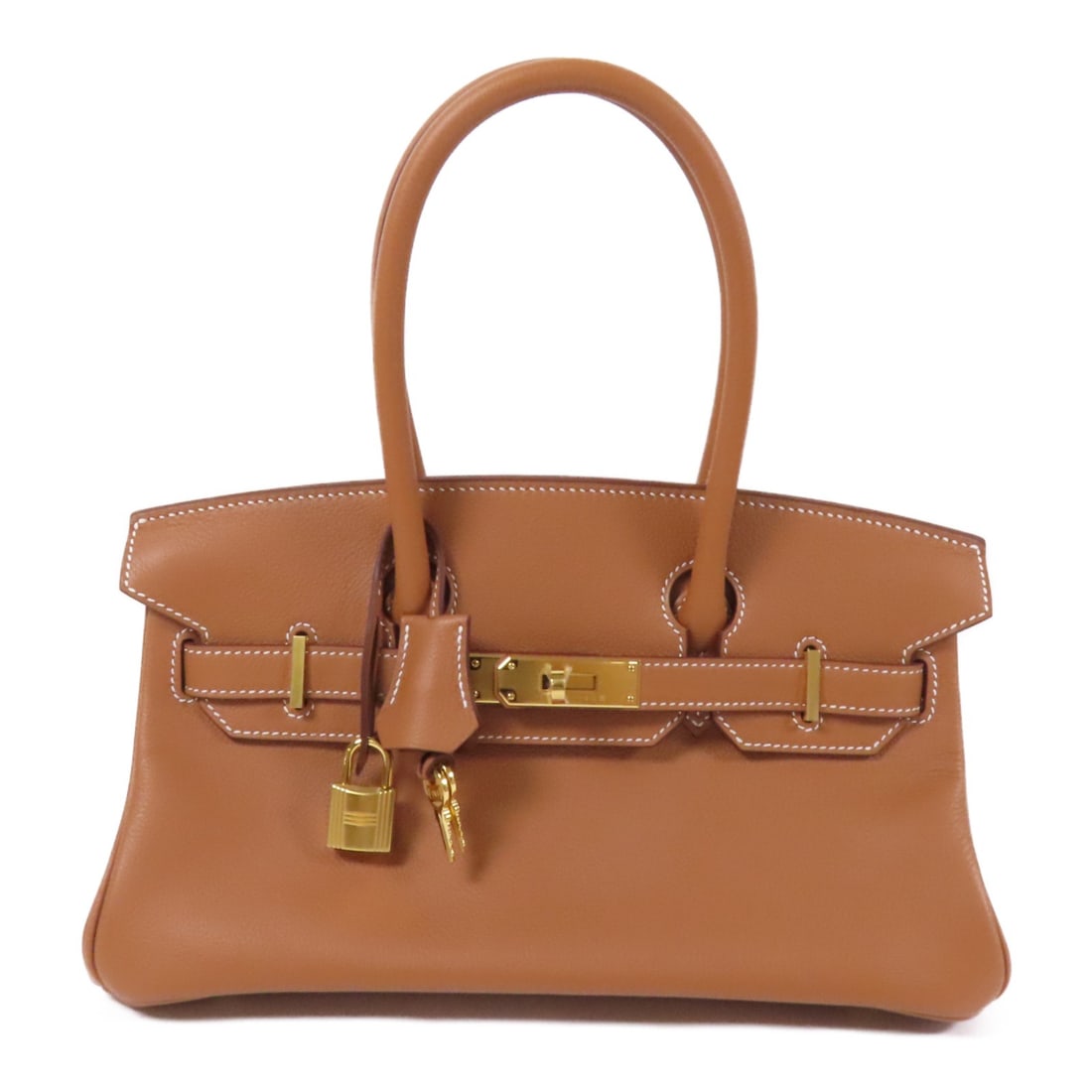 HERMES Birkin 29 Shoulder Bag Evercolor Leather Gold Hardware (1 of 14)