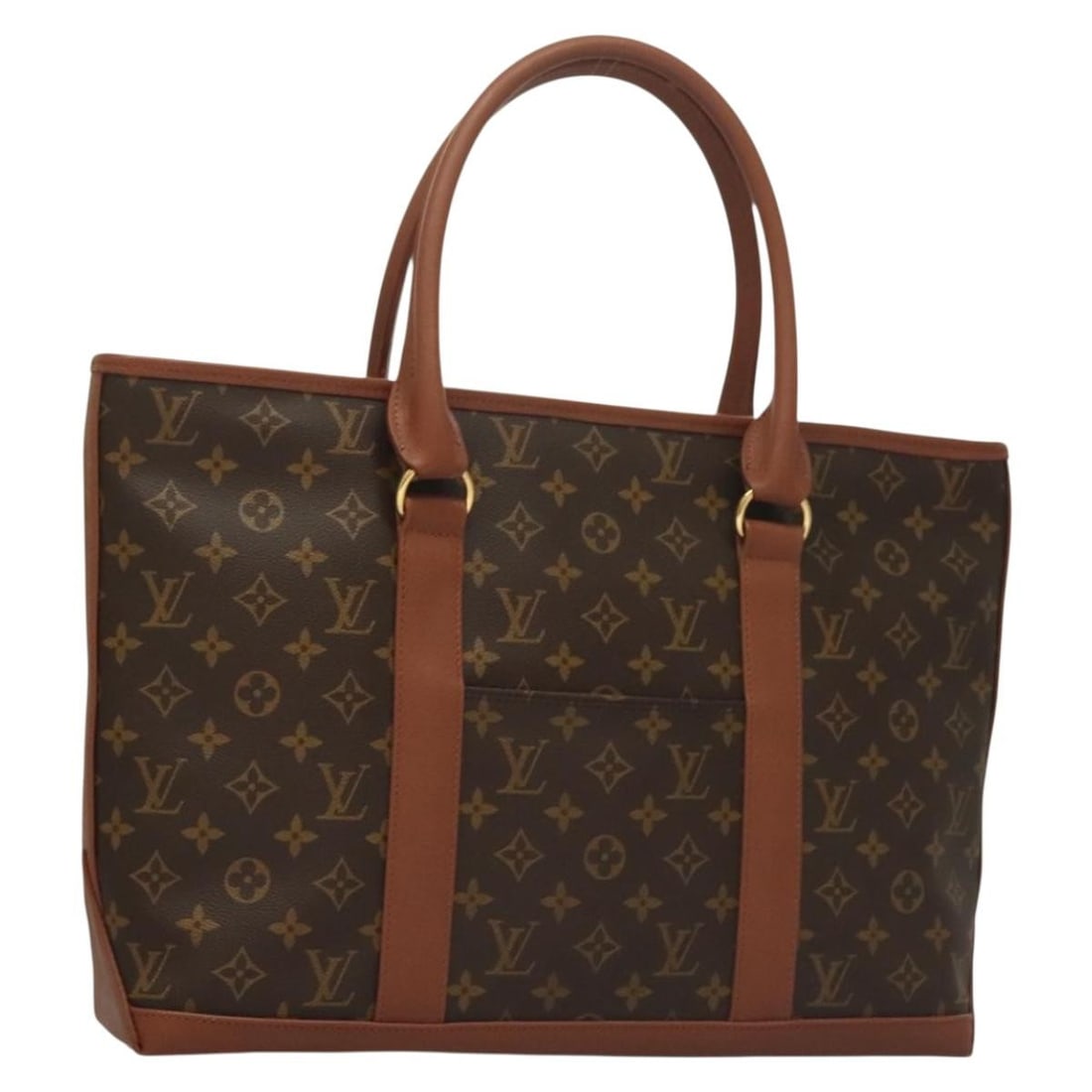 Louis Vuitton Sac Weekend PM Monogram Canvas M42425 French Handbag: Louis Vuitton Sac Weekend PM Monogram Canvas M42425 French Handbag This Louis Vuitton Monogram Sac Weekend PM handbag is crafted from signature monogram canvas and features a spacious design suitable