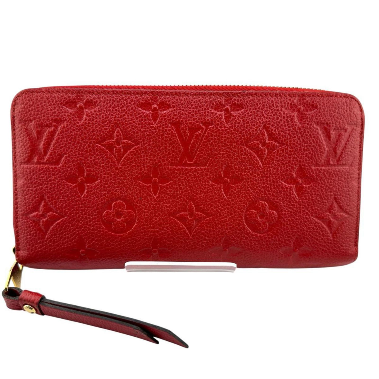 Red Canvas Zippy Wallet by Louis Vuitton for Women (1 of 18)
