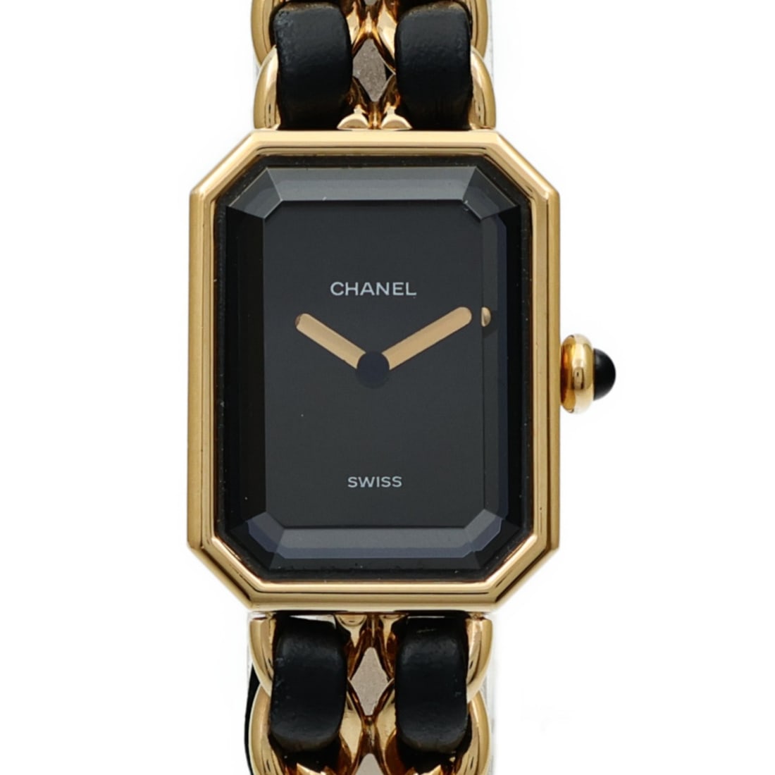 Chanel Premiere H0001 Quartz Black Gold Plated Wristwatch (1 of 15)