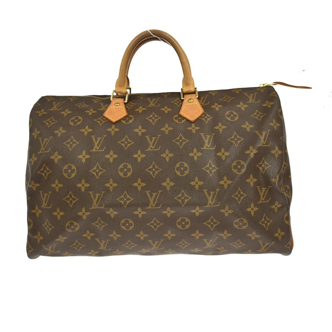 Louis Vuitton Speedy 40 Monogram Canvas Large Duffle Bag M41522 France (1 of 9)