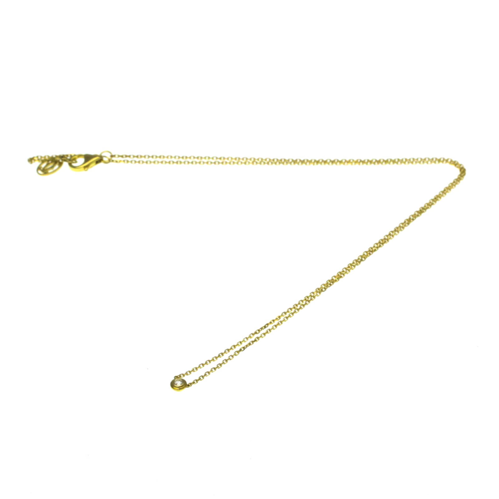 Cartier D'Amour Yellow Gold Necklace 38-41 cm French Design (1 of 1)
