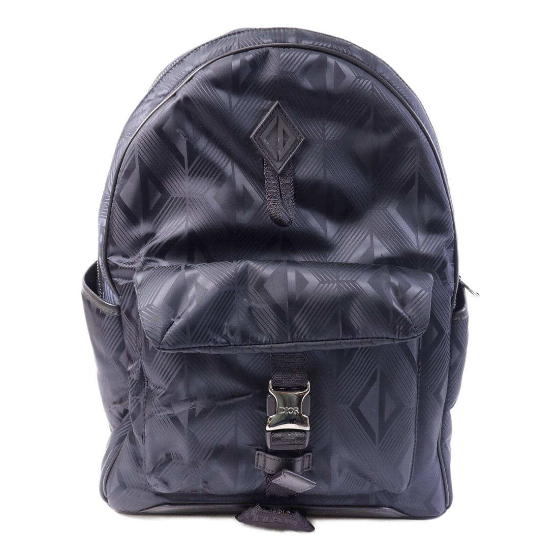 Black Nylon Rucksack Backpack by Christian Dior CD (1 of 16)