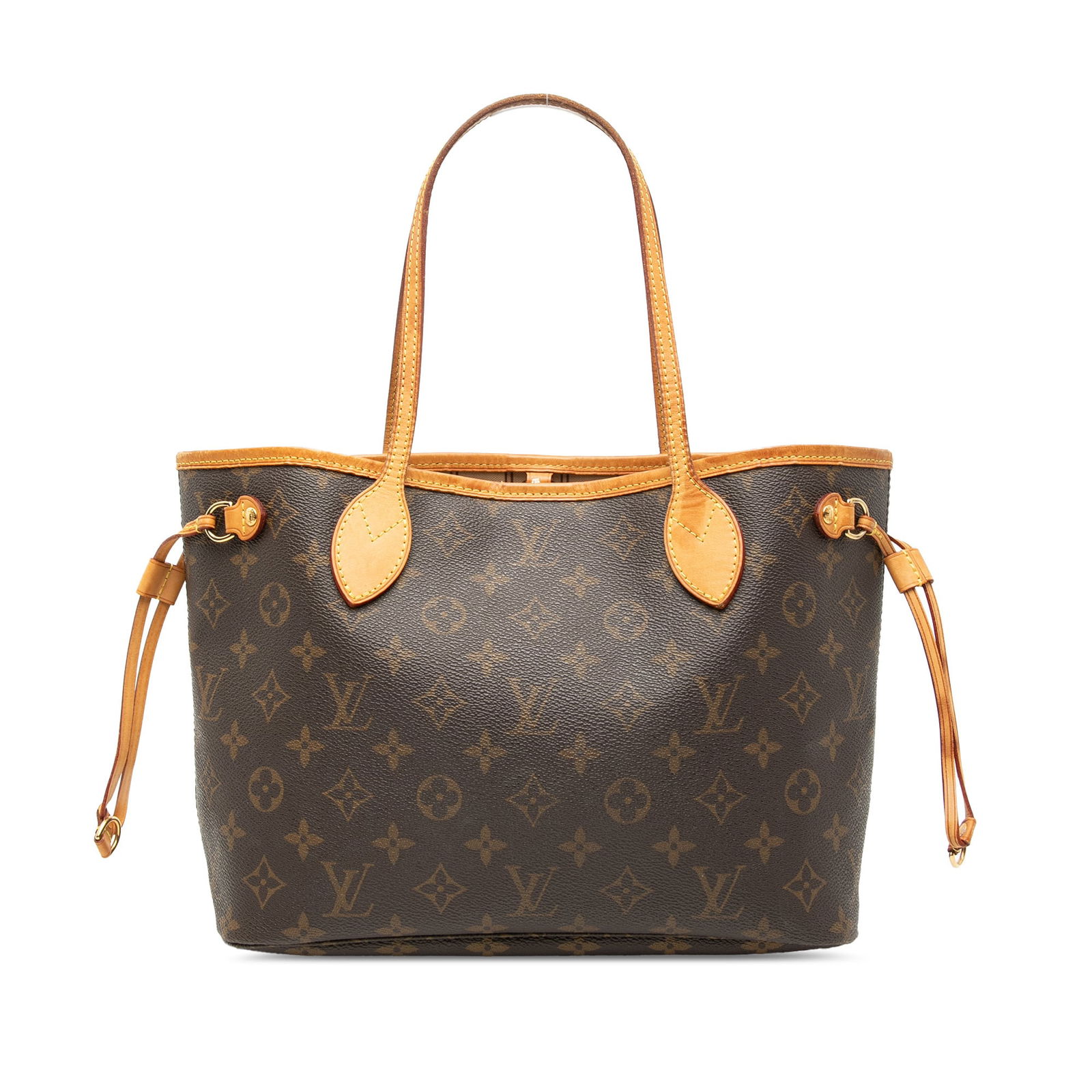 Louis Vuitton Neverfull PM Monogram Canvas Tote with Vachetta Leather Trim (1 of 8)