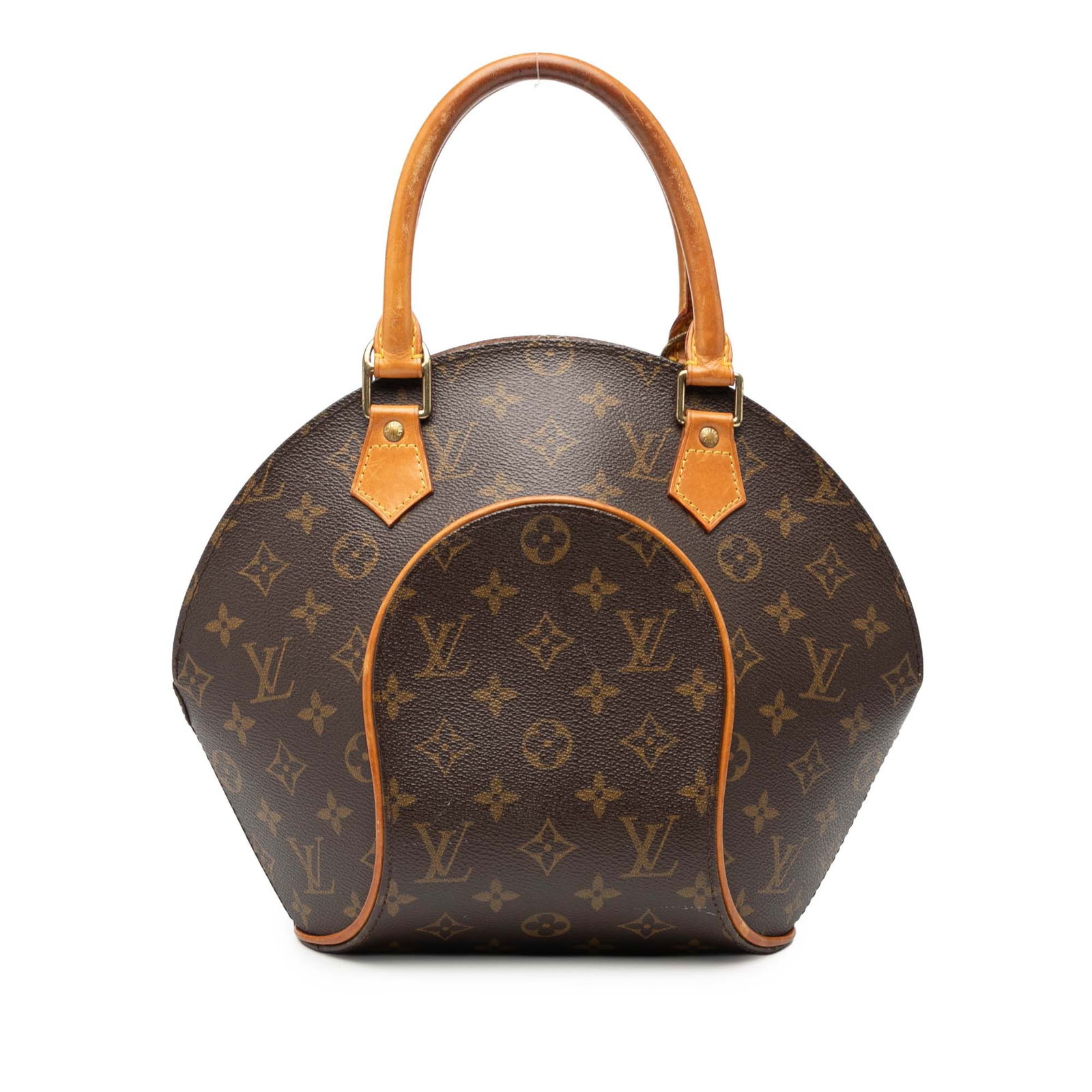 Louis Vuitton Ellipse PM Monogram Canvas Satchel with Vachetta Leather Trim (1 of 8)