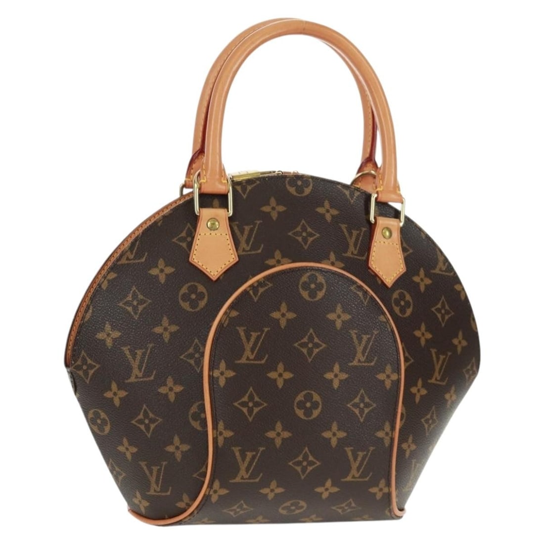 Louis Vuitton Ellipse MM Monogram Canvas Handbag M51126 with Dust Bag: Louis Vuitton Ellipse MM Monogram Canvas Handbag M51126 with Dust Bag This Louis Vuitton Monogram Ellipse MM Hand Bag features the iconic Monogram Canvas exterior and classic monogram color. The handb