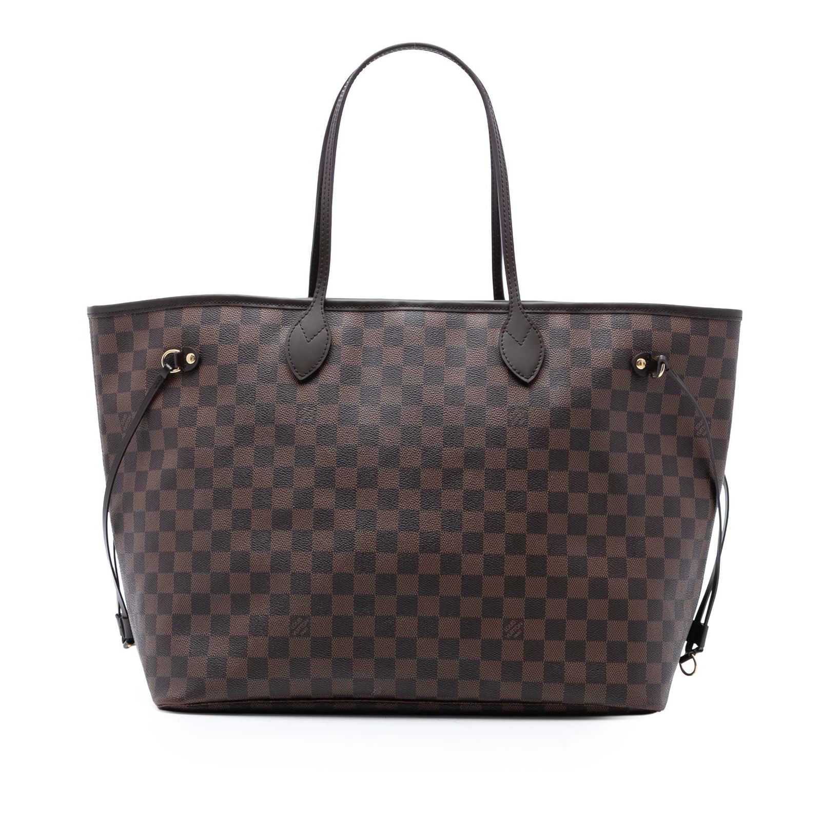 Louis Vuitton Neverfull GM Tote in Damier Ebene Canvas with Leather Trim (1 of 7)