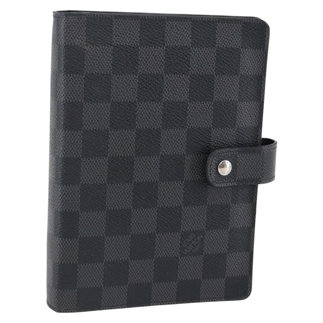 LOUIS VUITTON Damier Graphite Agenda MM Planner Cover R20242 France (1 of 18)