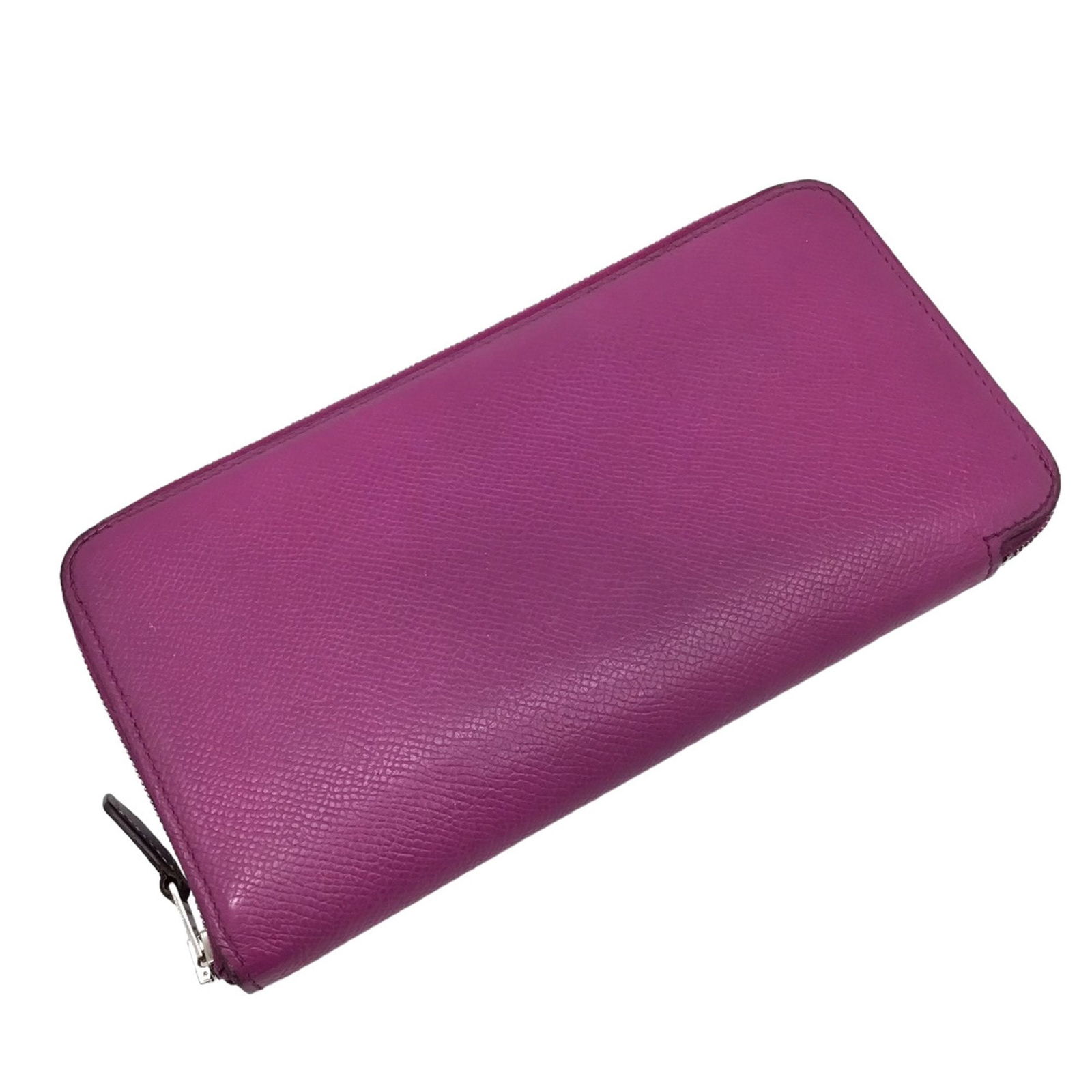 Hermes Silk'In Pink Leather Women's Bi-Fold Wallet (1 of 10)