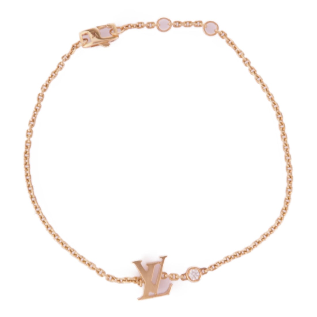 Louis Vuitton Idylle Blossom Diamond Bracelet K18 Pink Gold Q95595: Louis Vuitton Idylle Blossom Diamond Bracelet K18 Pink Gold Q95595 This exquisite Louis Vuitton Idylle Blossom bracelet is crafted from K18 pink gold, radiating elegance and luxury. Adorned with spark