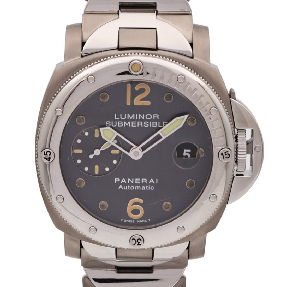 Panerai Luminor Submersible PAM00170 Automatic Stainless Steel and Titanium Watch (1 of 18)