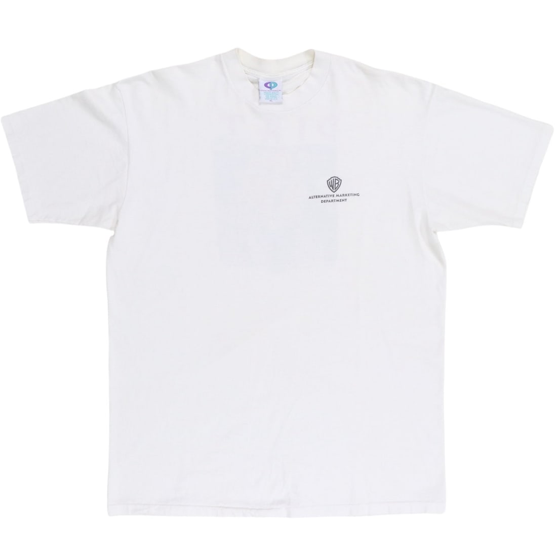 Vintage 1990s Warner Brothers Alternative Marketing Department Cotton Shirt (1 of 6)