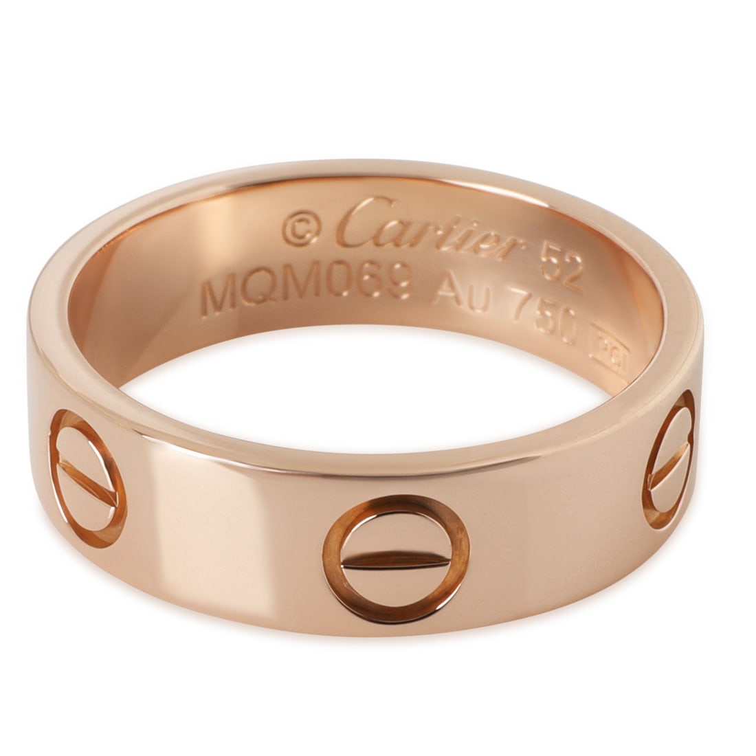 Cartier Love Ring 18k Rose Gold Size 6 Unisex (1 of 4)