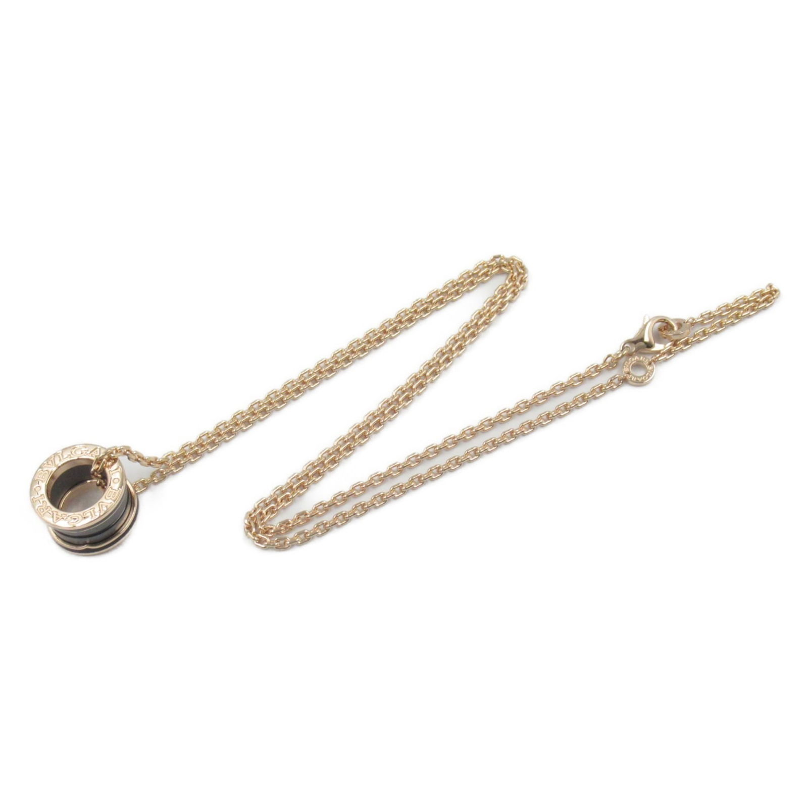 B.Zero1 Necklace 18K Rose Gold and Ceramic by Bulgari (1 of 9)