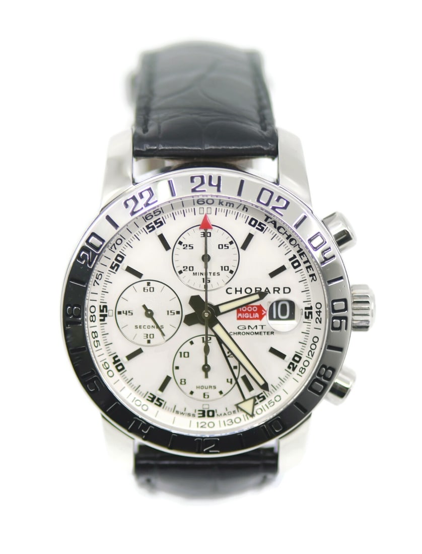 Chopard Mille Miglia Chronograph Stainless Steel Watch 42mm Ref 8992 with Box (1 of 4)