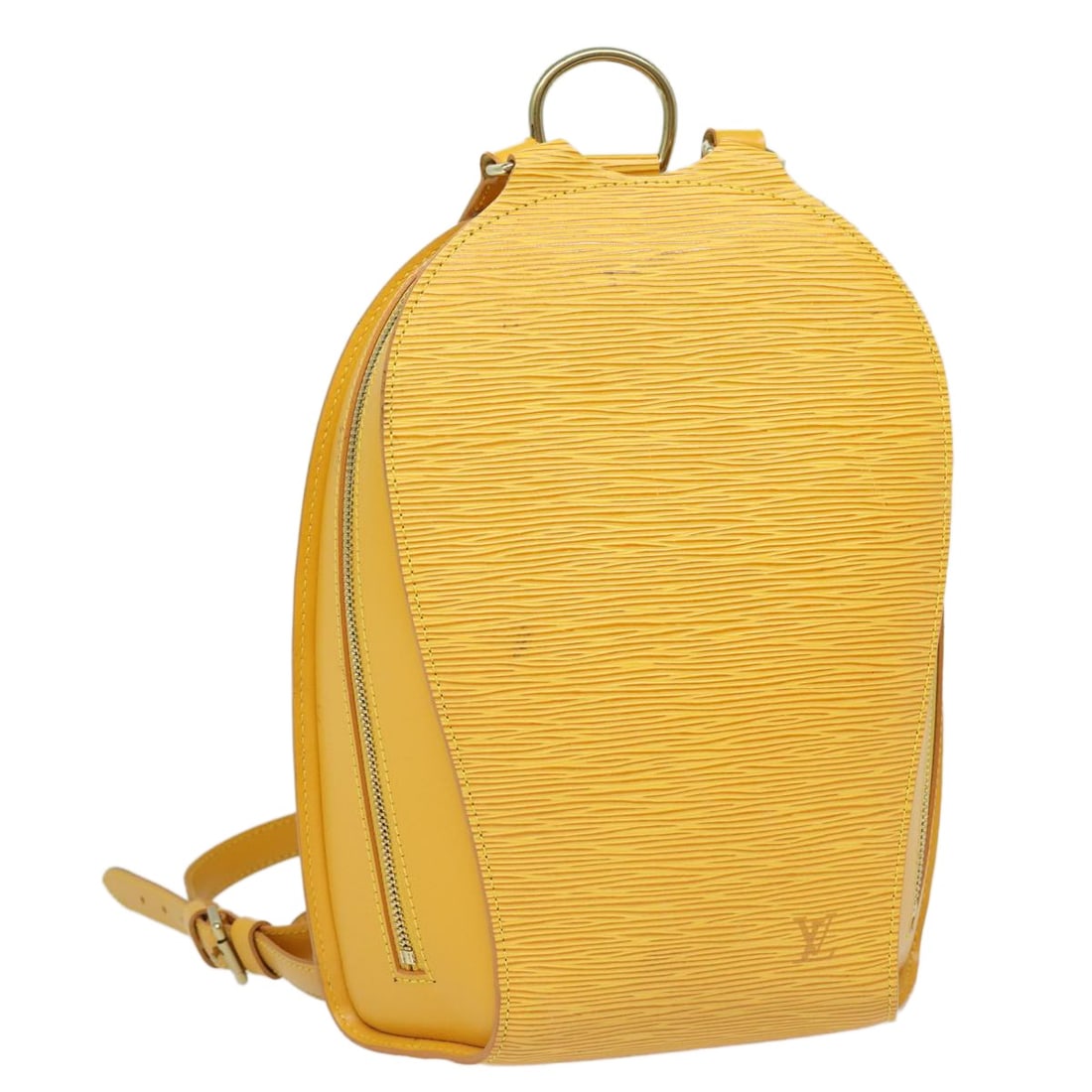 Louis Vuitton Epi Mabillon Yellow Backpack M52239 Auth France (1 of 18)