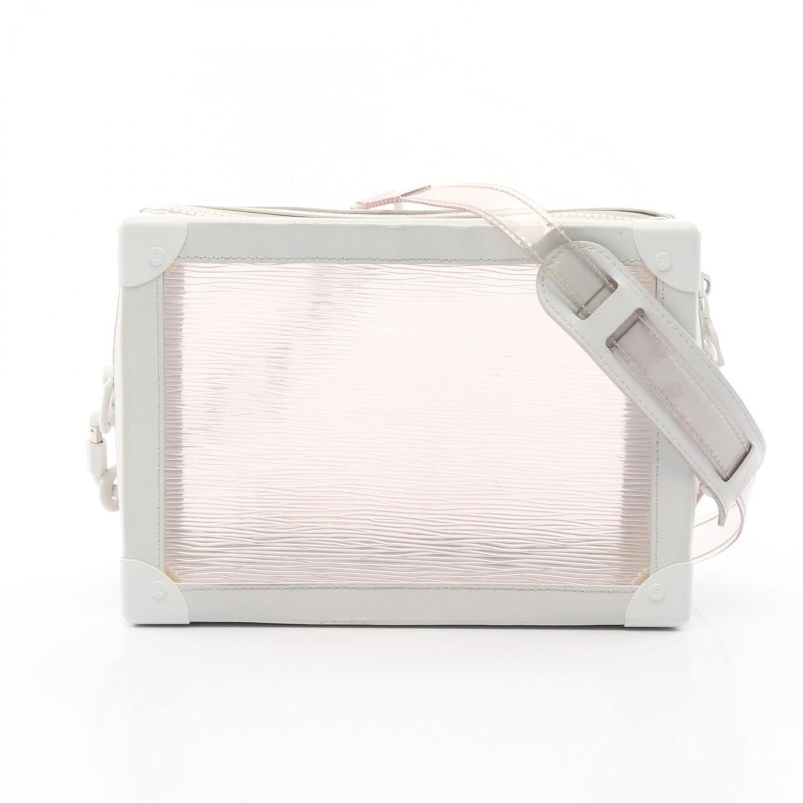 Louis Vuitton Transparent Leather Soft Trunk Bag (1 of 1)