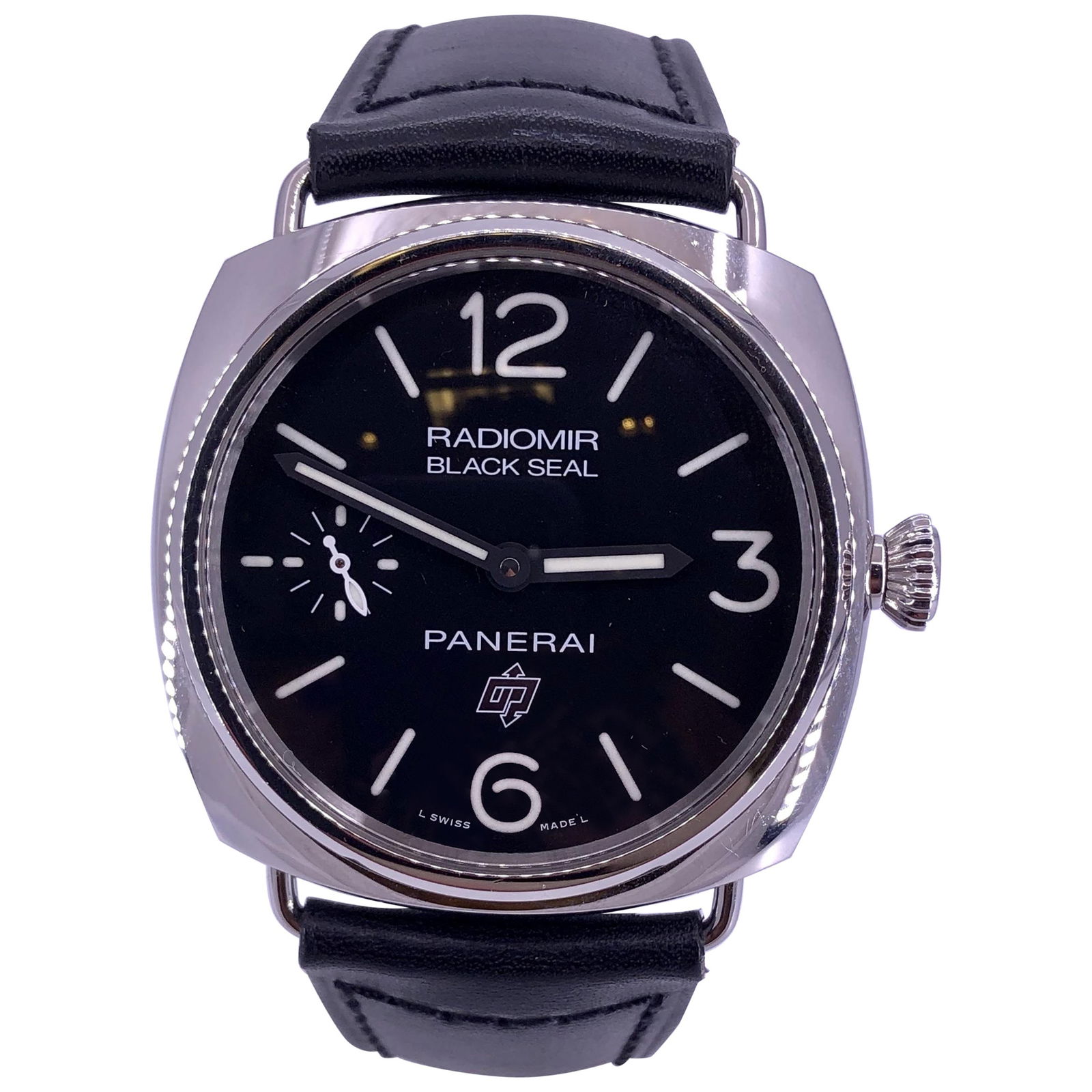Panerai Radiomir Black Seal PAM380 Stainless Steel Manual Wind Watch (1 of 9)