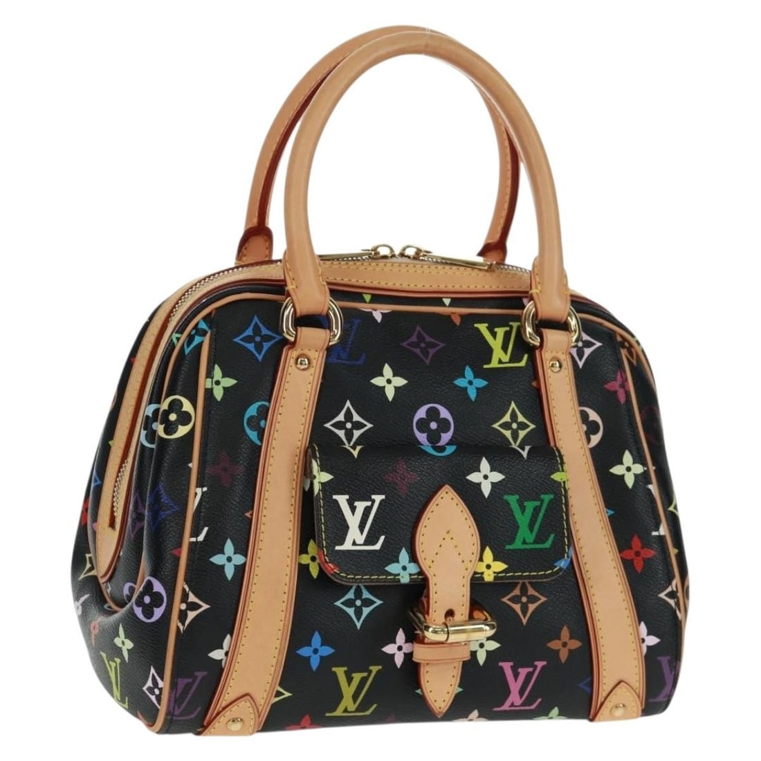 Black Monogram Multicolor Priscilla Handbag M40097 by Louis Vuitton (1 of 18)