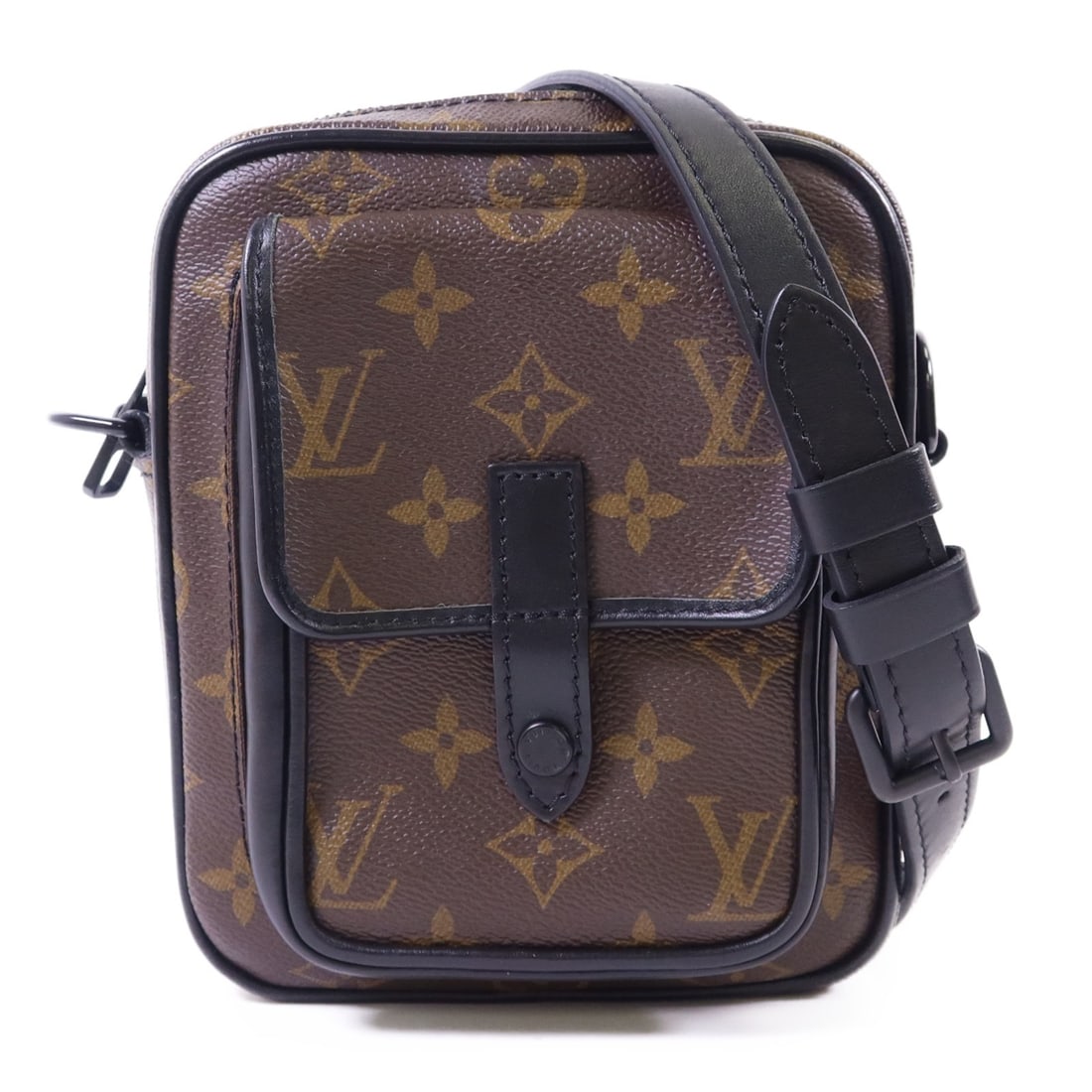 Louis Vuitton Monogram Macassar Christopher Shoulder Wallet Bag M69404 (1 of 15)