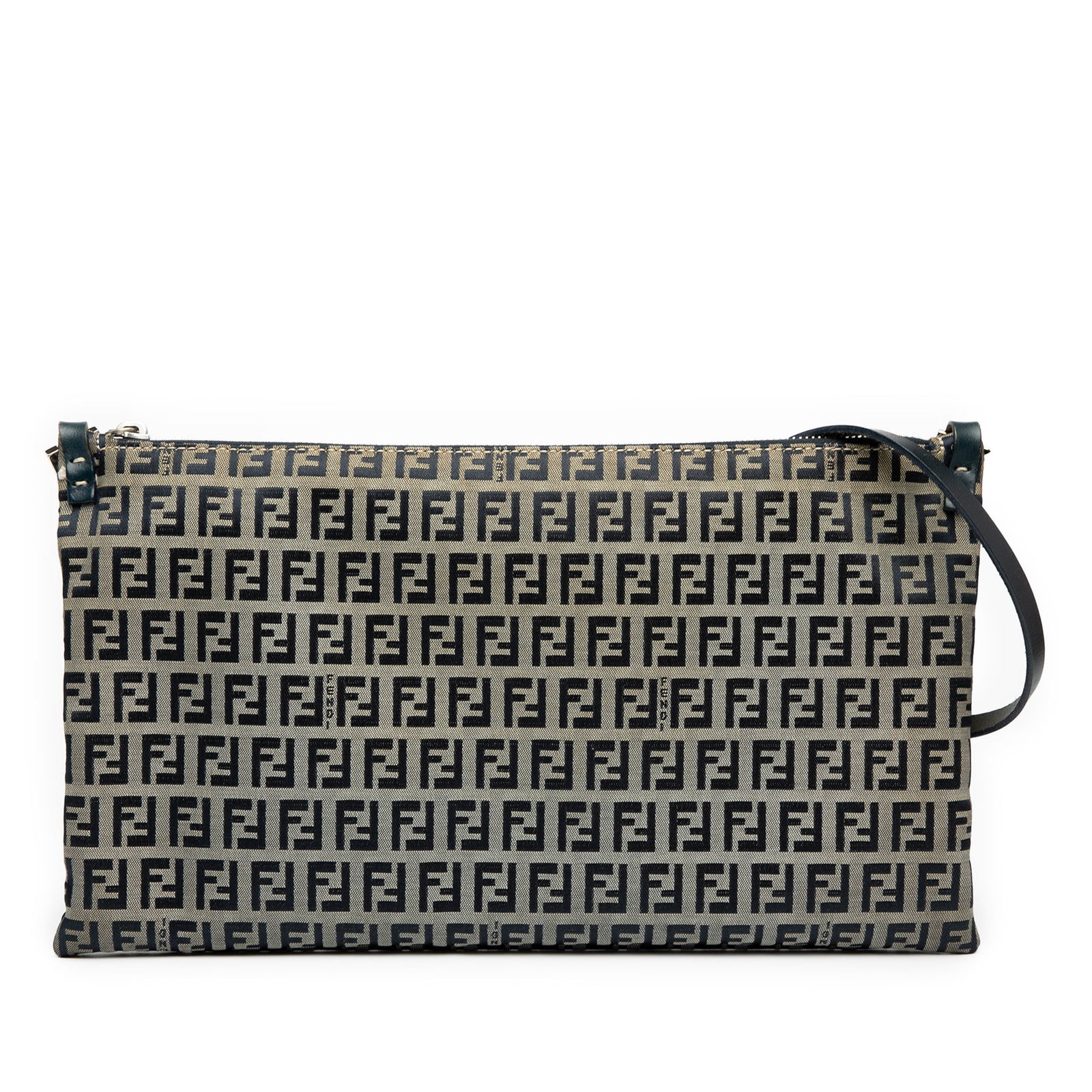 Fendi Zucchino Canvas Gray Crossbody Bag Italy: Fendi Zucchino Canvas Gray Crossbody Bag Italy The Fendi Zucchino Canvas Crossbody is a stylish and functional accessory crafted from durable canvas material. This crossbody bag features an adjustable