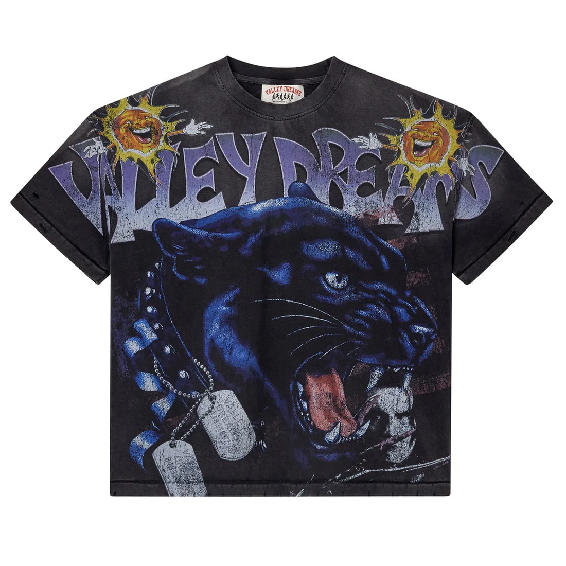 Oversized Vale Furry Graphic Black Cotton T-Shirt Size Large: Oversized Vale Furry Graphic Black Cotton T-Shirt Size Large The Vale Furry Big Black Tee is a bold streetwear piece featuring a prominent "Furry" graphic on the front. Made from soft, breathable cott