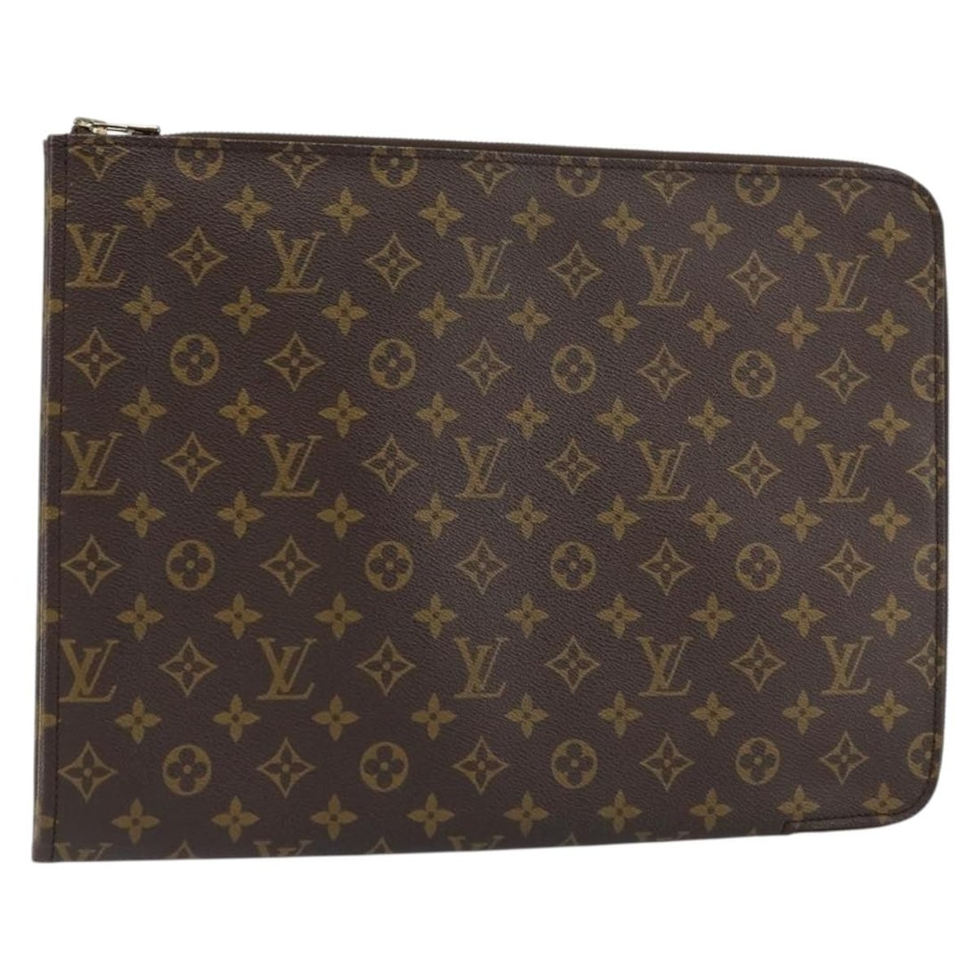 Monogram Canvas Posh Documents Briefcase M53457 by Louis Vuitton: Monogram Canvas Posh Documents Briefcase M53457 by Louis Vuitton This Louis Vuitton Monogram Posh Documents Briefcase is crafted from the brand's signature Monogram Canvas and features a classic monog
