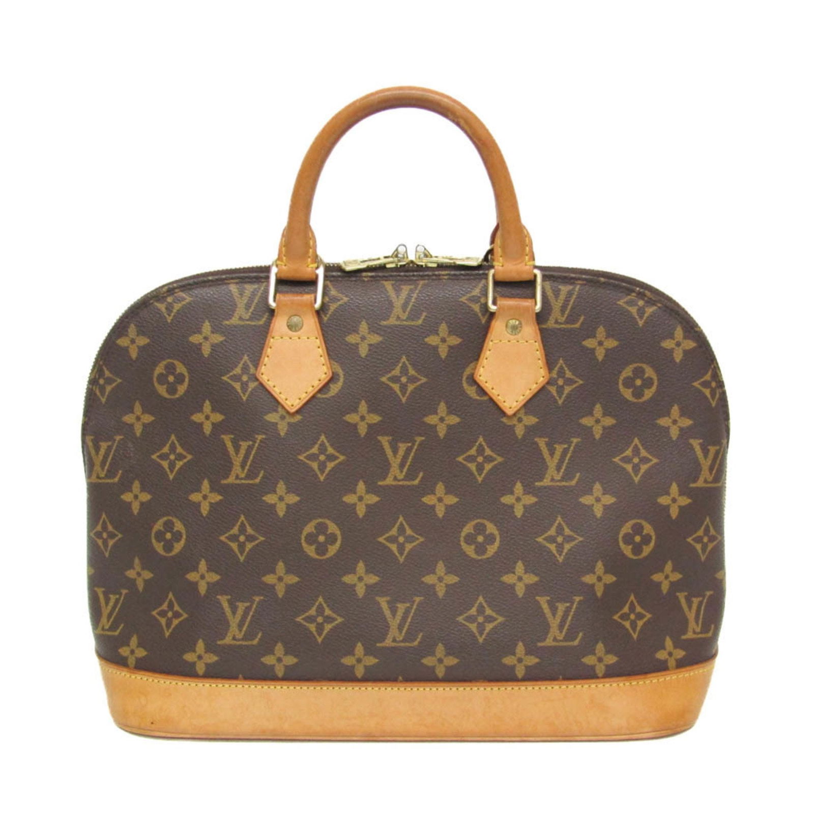 Louis Vuitton Alma Brown Canvas Handbag France (1 of 1)