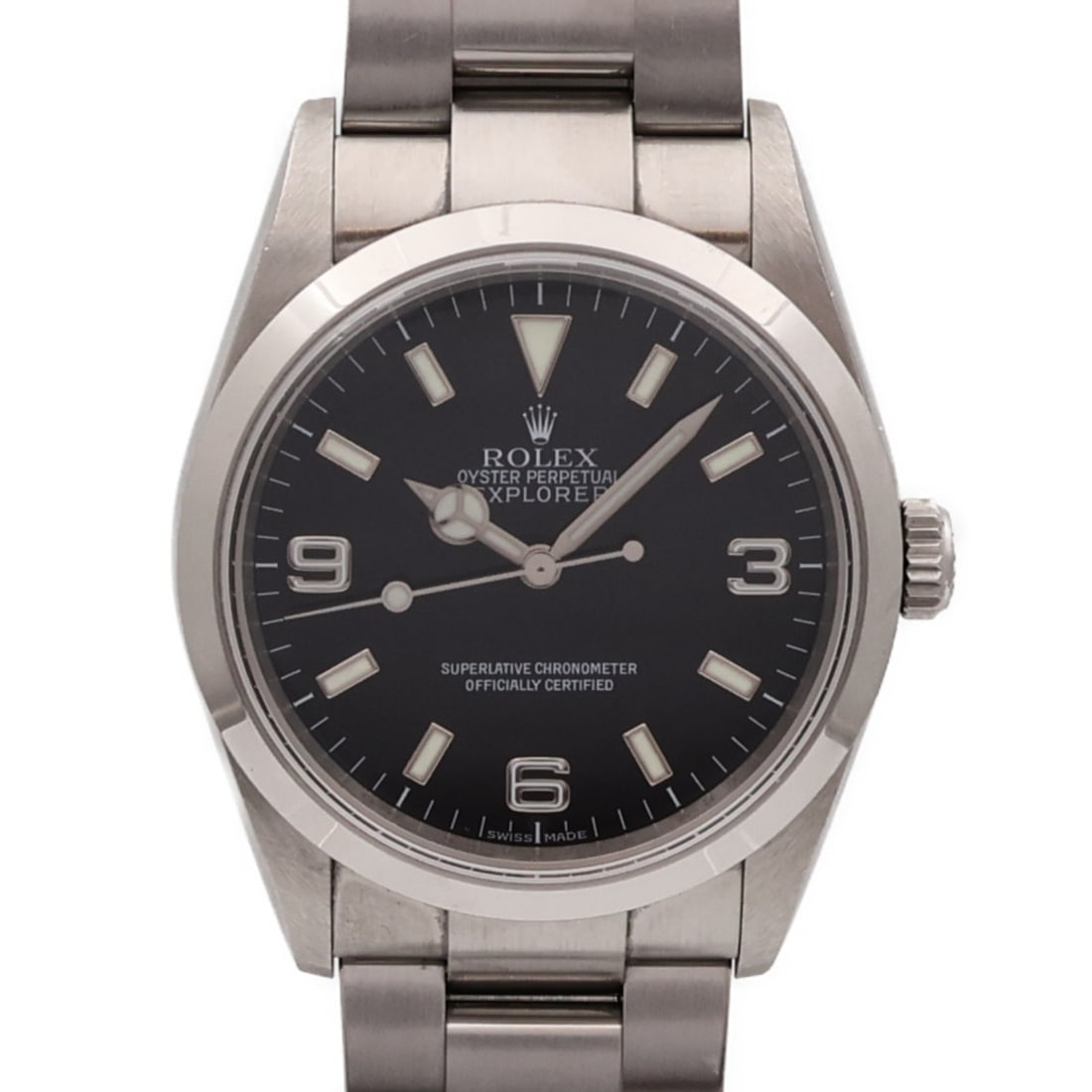 Rolex Explorer I 114270 Stainless Steel Automatic Black Dial Watch (1 of 18)