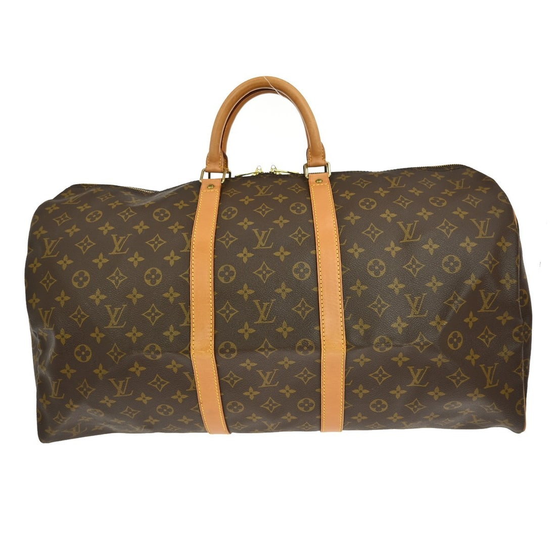 Louis Vuitton Keepall 55 Monogram Canvas Extra Large Travel Duffle Bag M41424 (1 of 9)