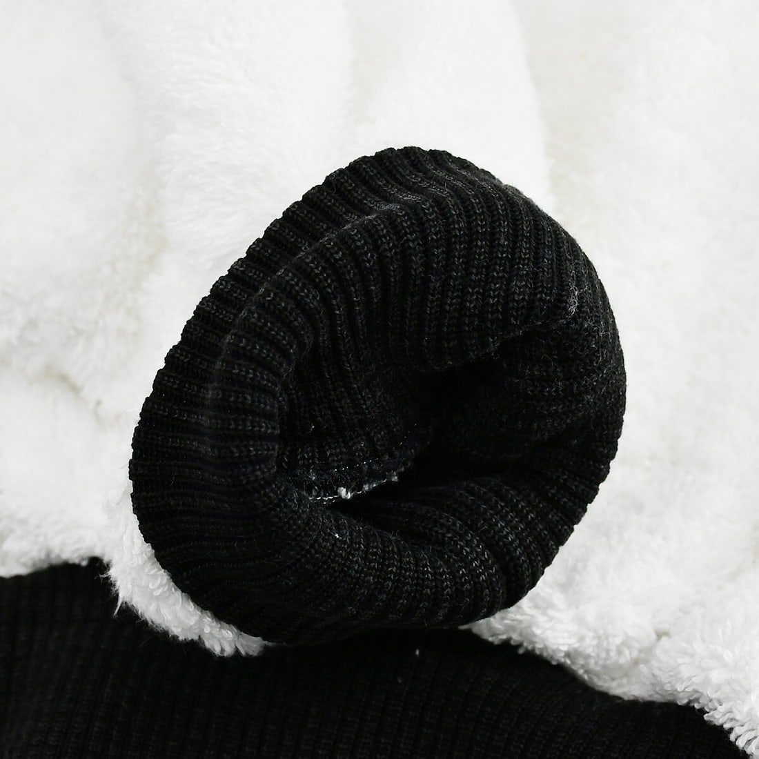 Chanel Vintage Long Sleeve Sweatshirt Top White Black Casual - 8