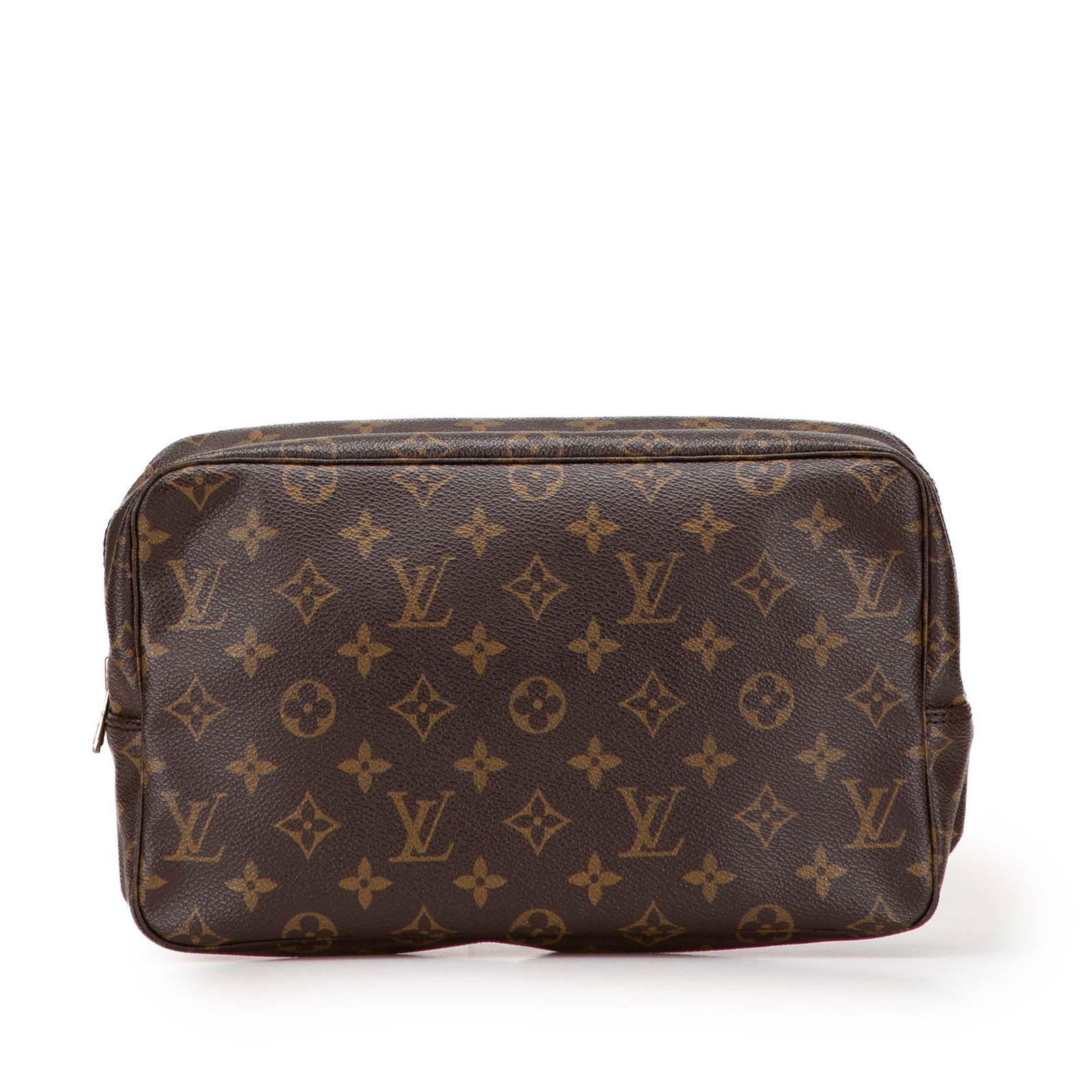 Louis Vuitton Monogram Trousse Toilette 28 Bag Brown Canvas (1 of 11)