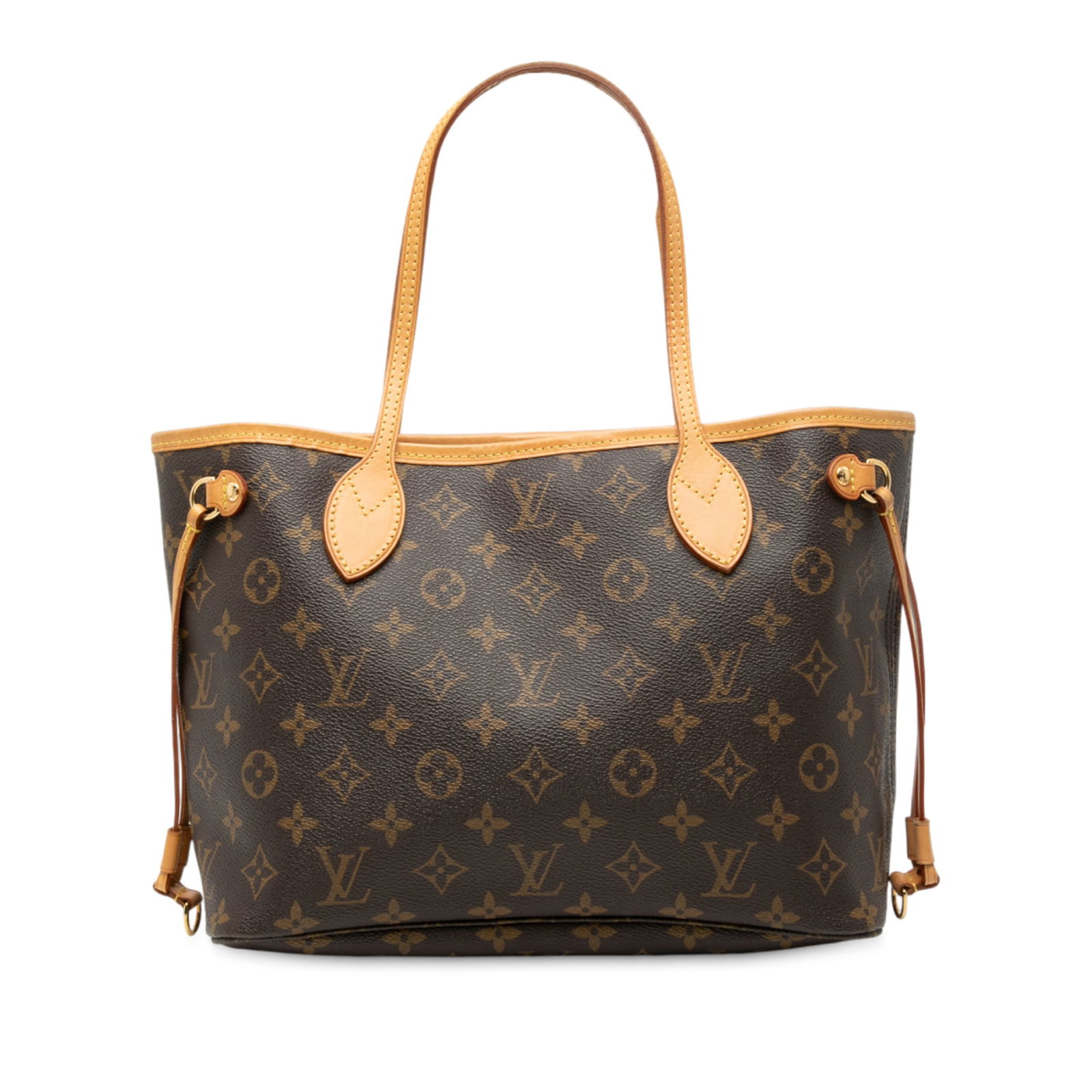 Louis Vuitton Monogram Neverfull PM Bag with Vachetta Leather Trim (1 of 7)