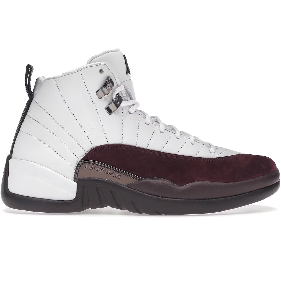 A Ma Maniere x Air Jordan 12 Retro SP White Women's Sneakers (1 of 1)