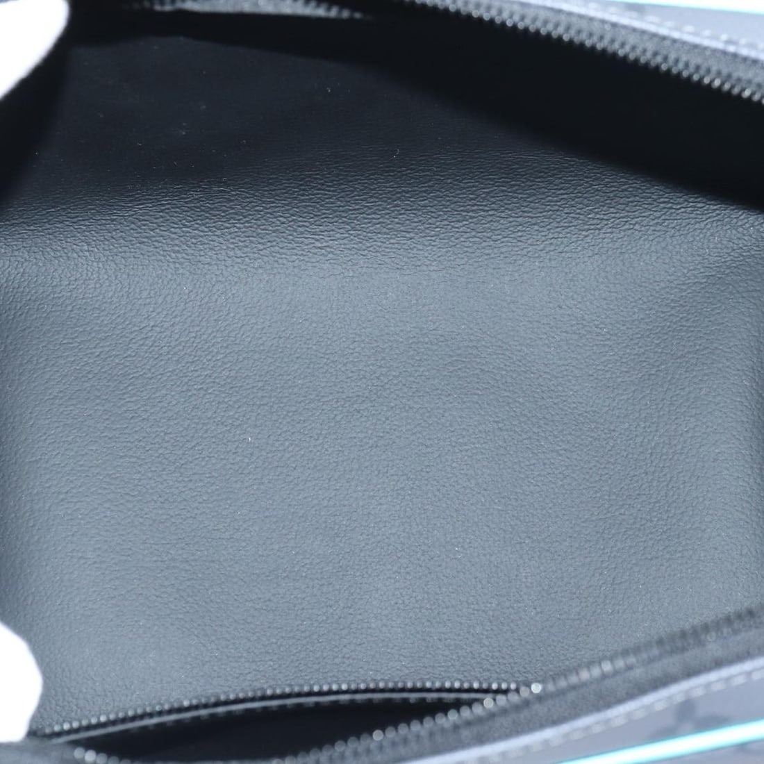 LOUIS VUITTON Monogram Eclipse Reverse Dopp Kit Bag Turquoise M11482 Authentic - 10