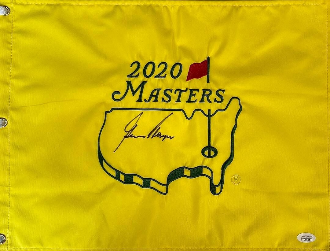 Gary Player Signed 2020 Masters Flag JSA Authenticated AK80769 (1 of 2)