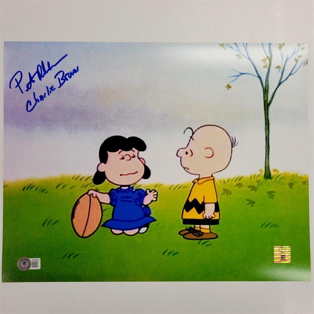 Peter Robbins Signed Charlie Brown 11x14 Photo Beckett Authenticated (1 of 2)