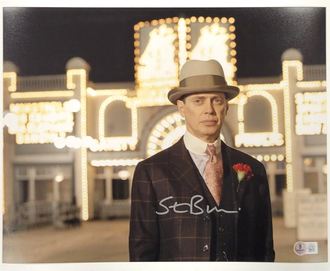 Boardwalk Empire 11x14 Photo Signed by Steve Buscemi Beckett Authenticated (1 of 3)