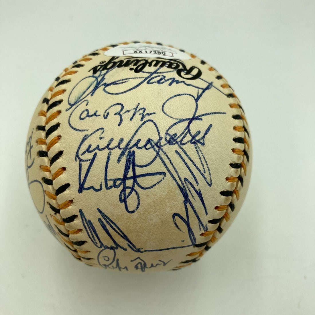 1994 All Star Game Signed Baseball JSA COA Cal Ripken Jr Kirby Puckett Frank Thomas (1 of 12)